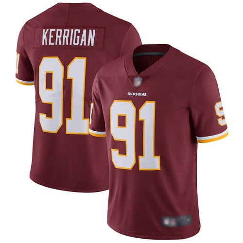 Washington Redskins Limited Burgundy Red Youth Ryan Kerrigan Home Jersey NFL Football #91 Vapor